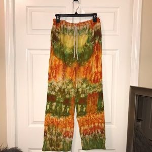 Tie Dyed Palazzo Pant